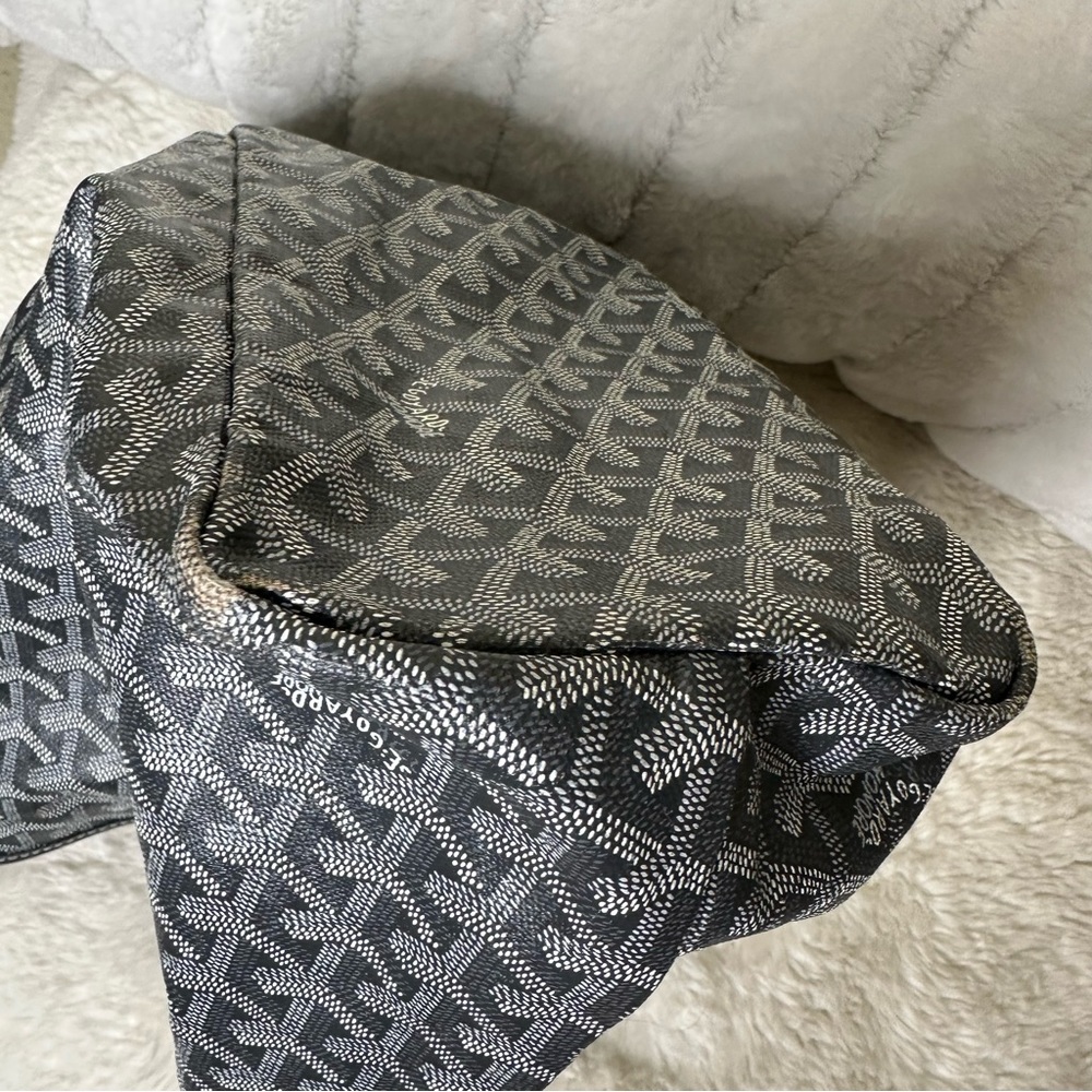 Goyard Black & Gray St. Louis GM Tote - Picture 6 of 10